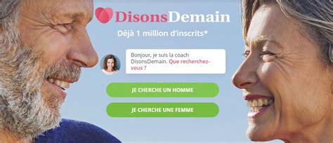 disons dmain|Site de rencontre : trouvez des célibataires de plus de 50 ans ...